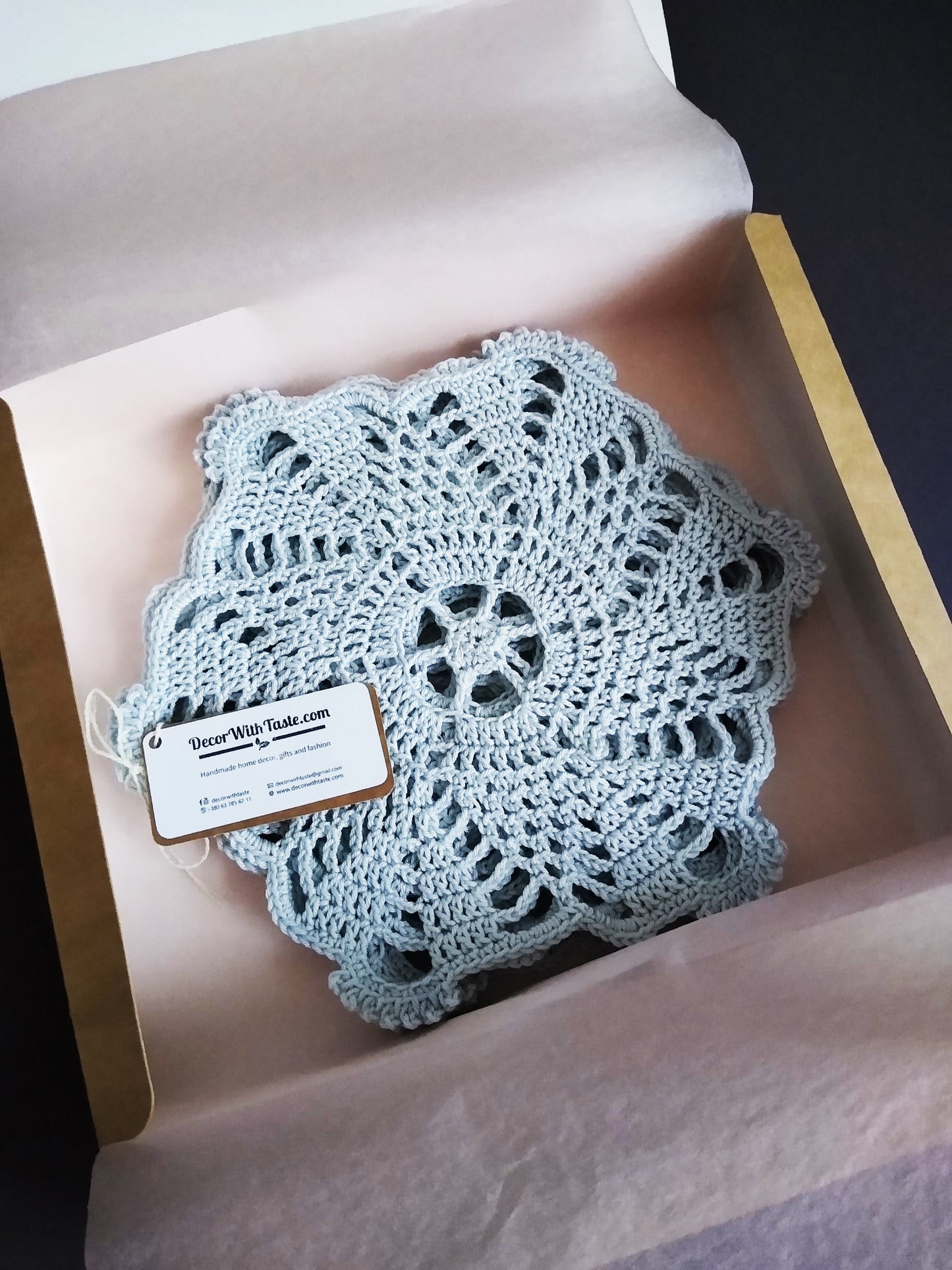 🍽️ N°13 Crochet Coasters