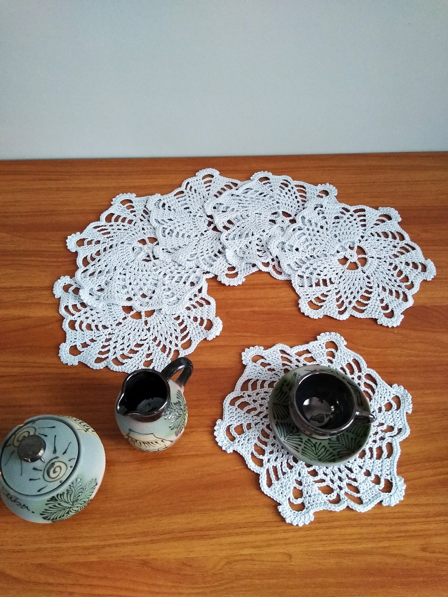 🍽️ N°13 Crochet Coasters