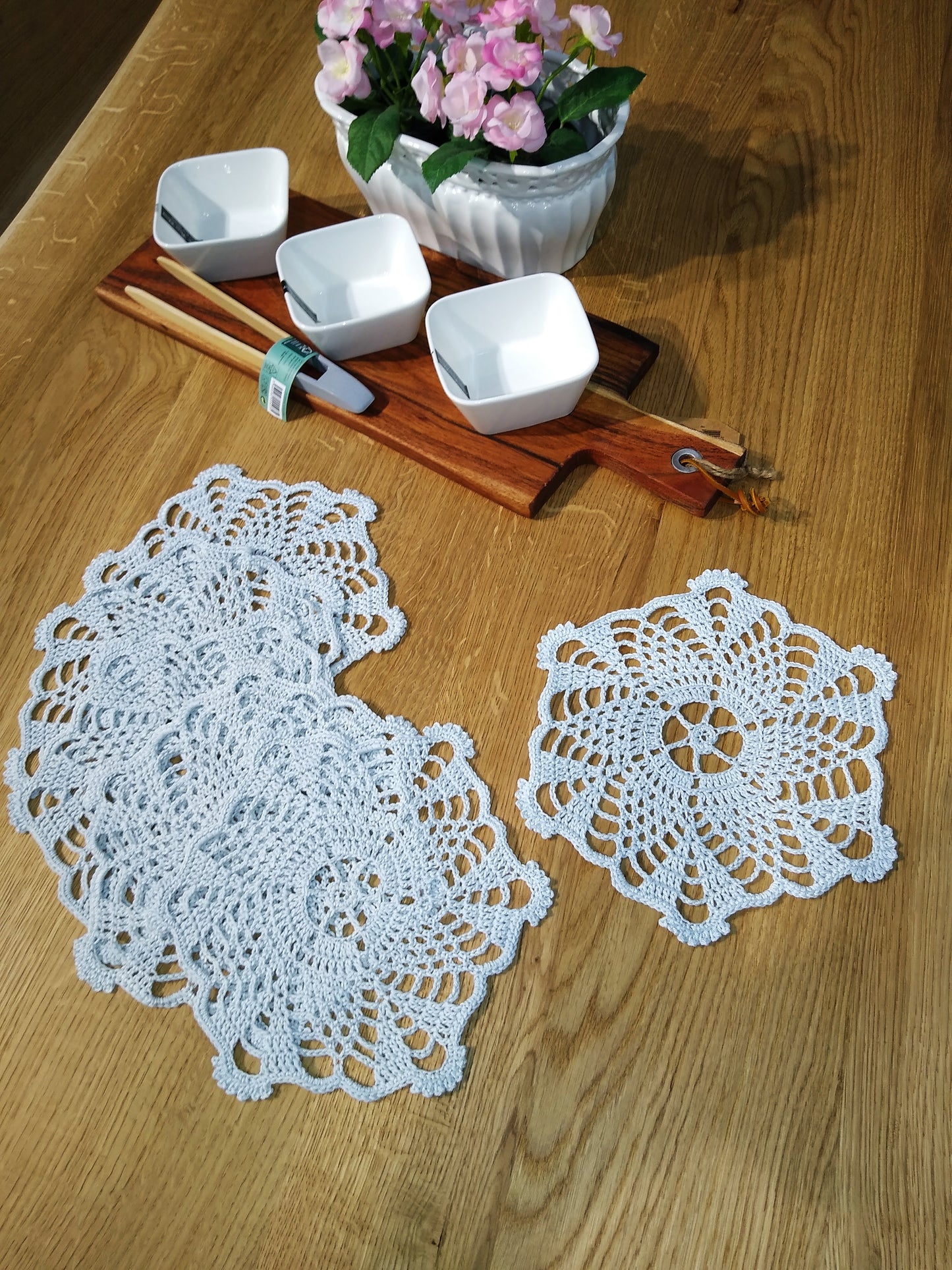 🍽️ N°13 Crochet Coasters