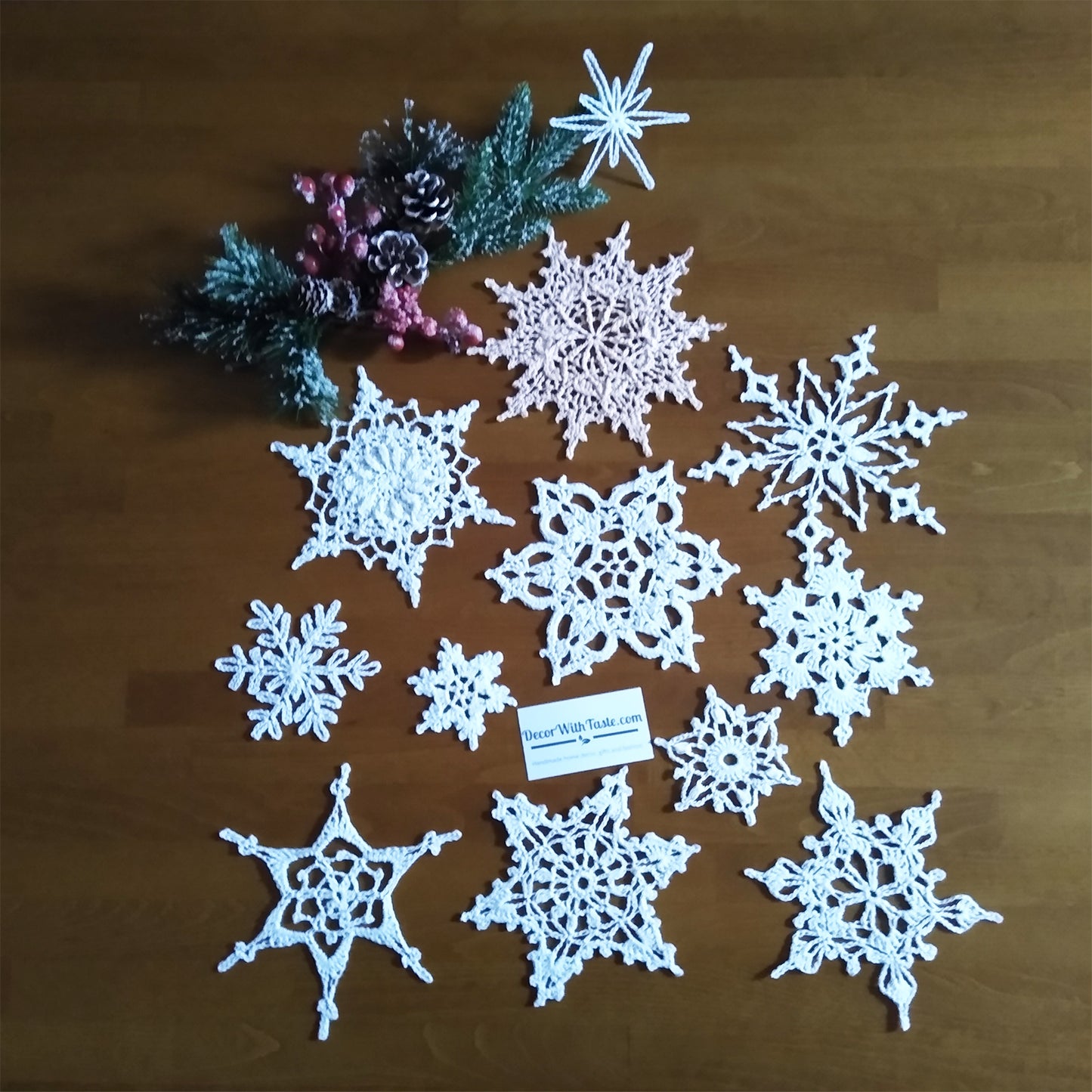 ❄️ №13 Snowflakes Set