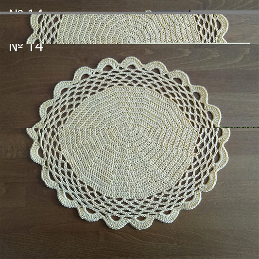 🍽️ №14 Crochet Placemat