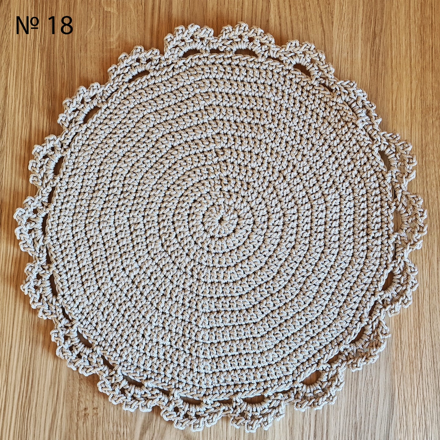 🍽️ №18 Crochet Placemat