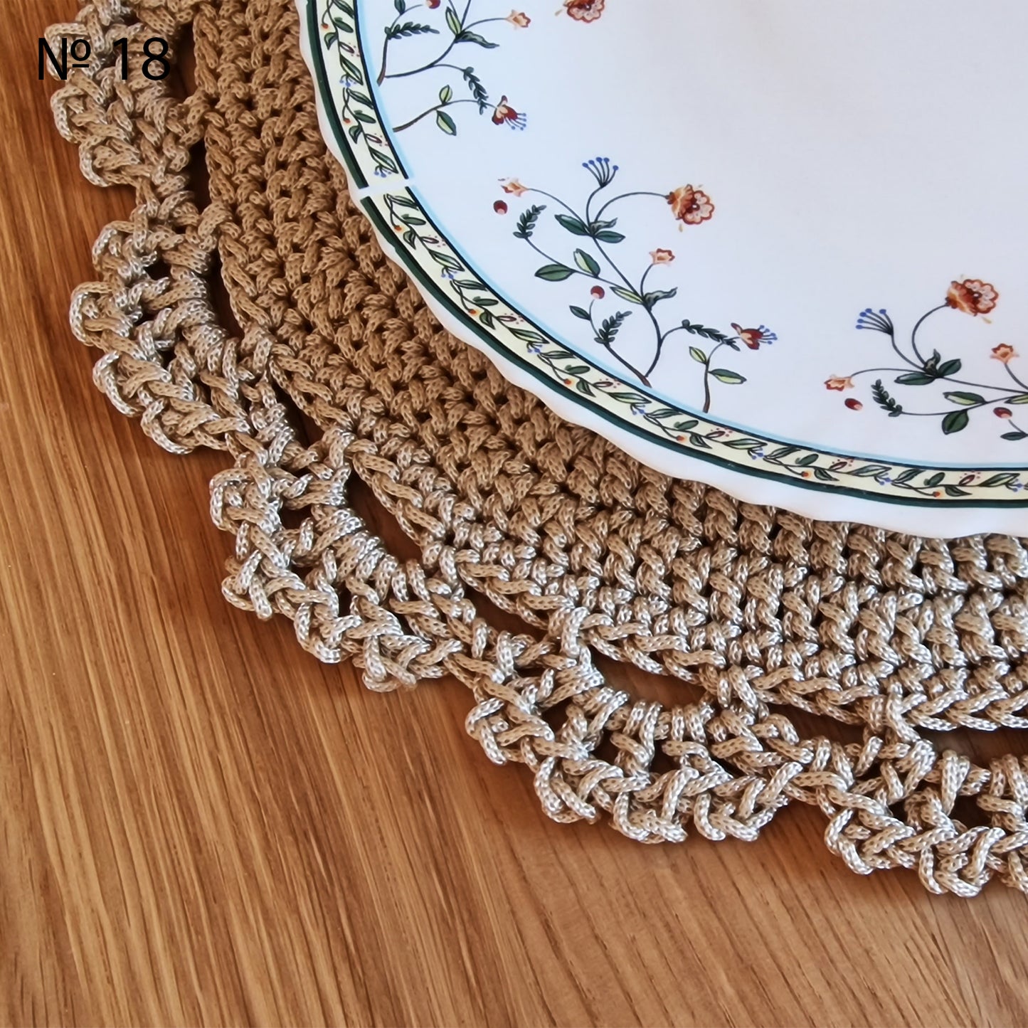 🍽️ №18 Crochet Placemat