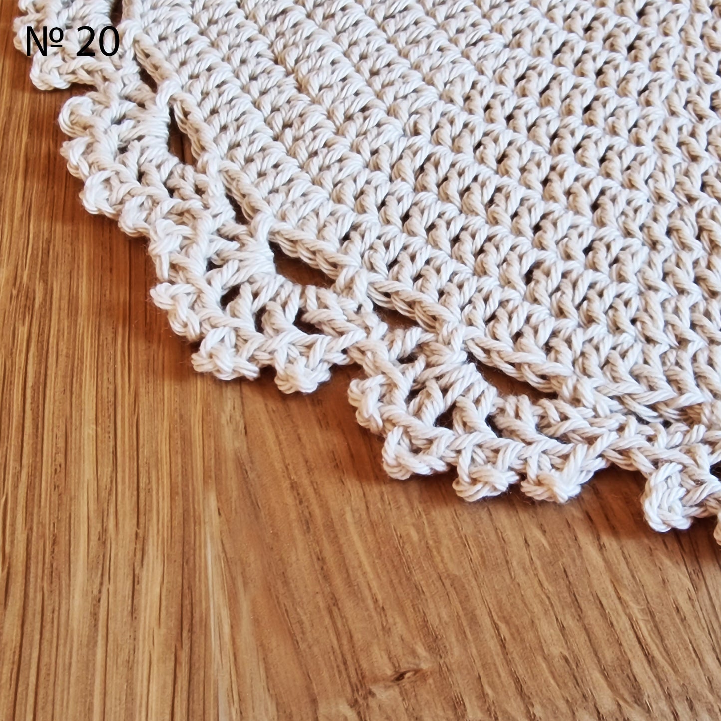 🍽️ N°20 Crochet Placemat