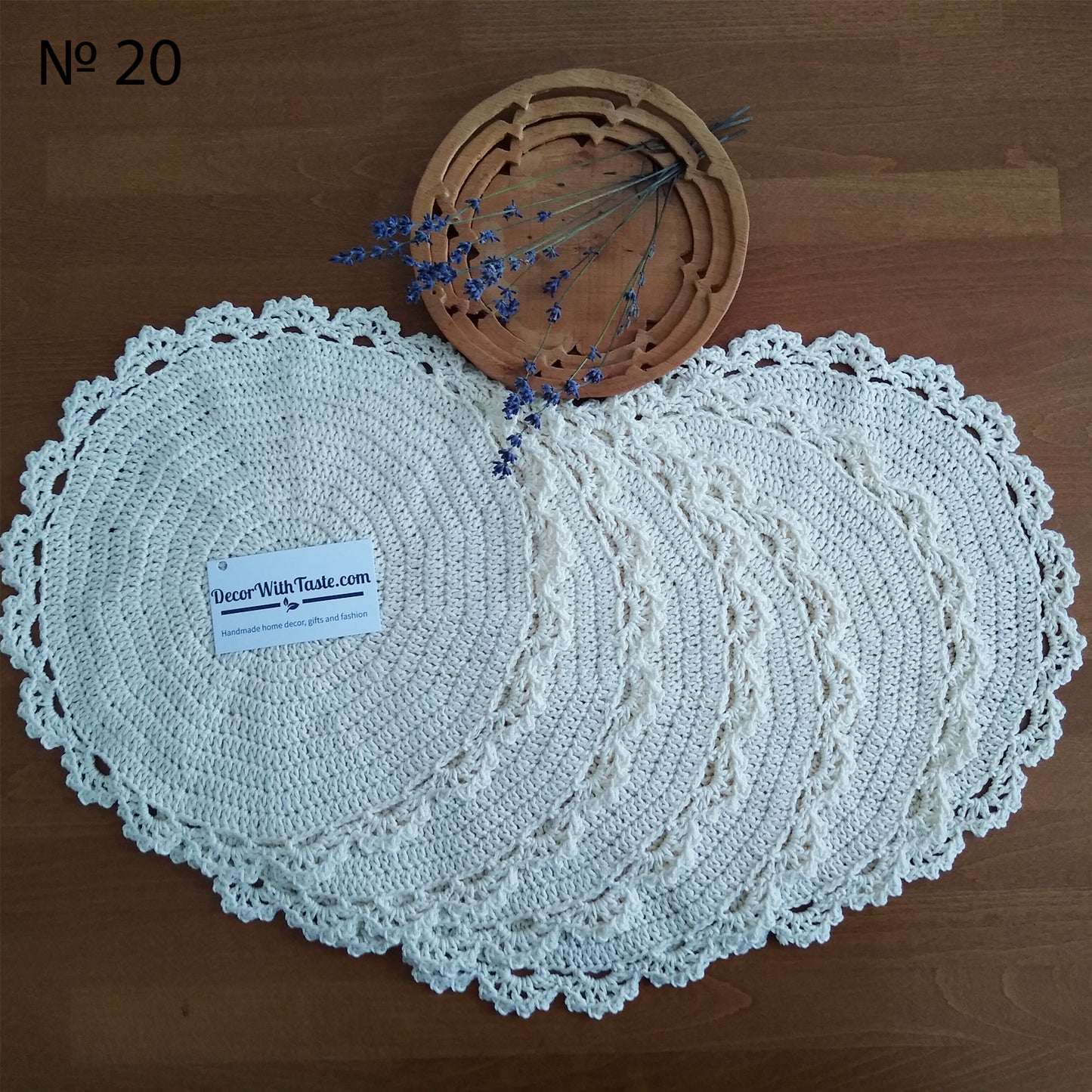 🍽️ N°20 Crochet Placemat