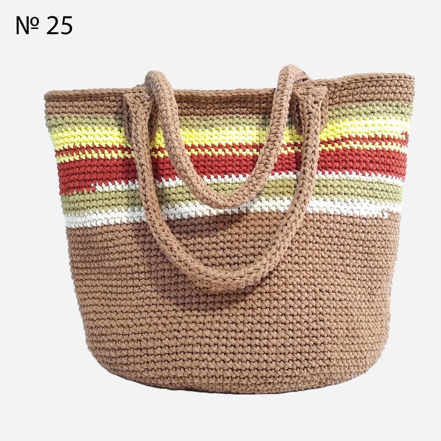 🛍️ №25 Shopper Bag with Lining, Pocket and Lock