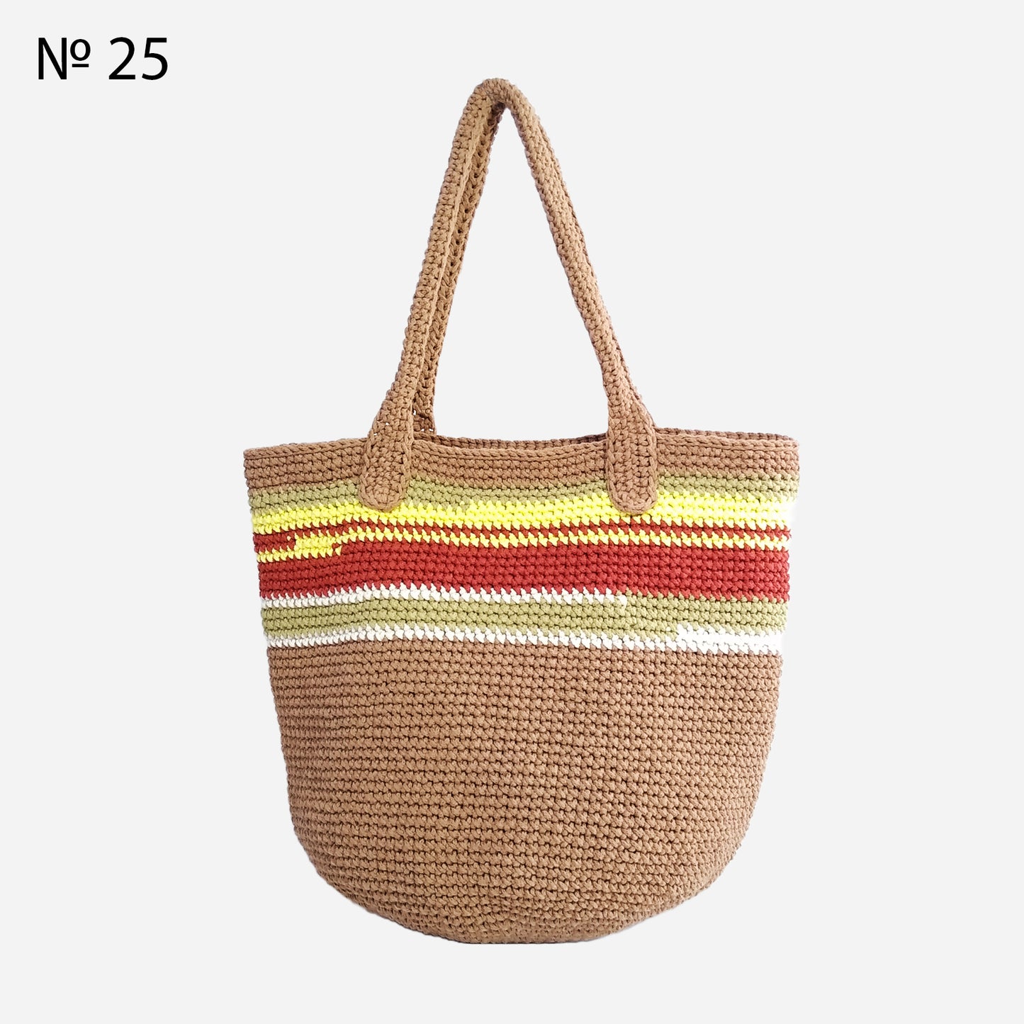 🛍️ №25 Shopper Bag with Lining, Pocket and Lock