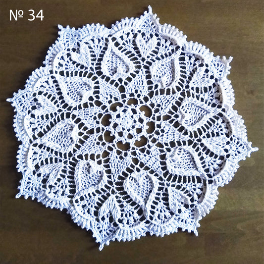 🍽️ №34 Crochet 3D Doily