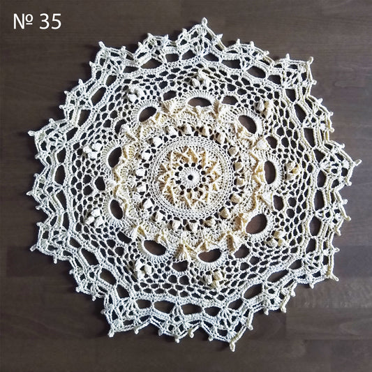 🍽️ №35 Crochet 3D Doily