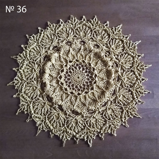 🍽️ №36 Crochet 3D Doily