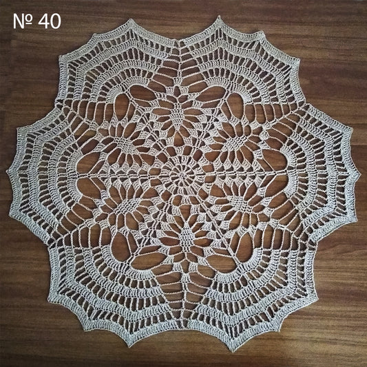 🍽️ №40 Crochet Doily