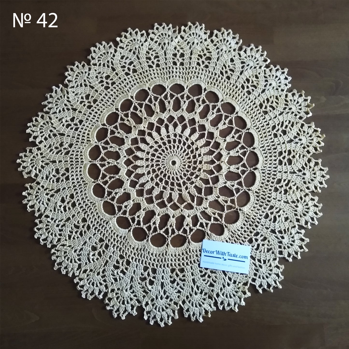 🍽️ №42 Crochet Doily