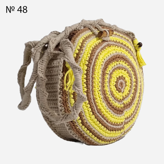 👝 №48 Multicolor Round Handbag